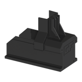 Esdec ClickFit EVO Mounting Rail End Cap Black – Rubicon UK Shop